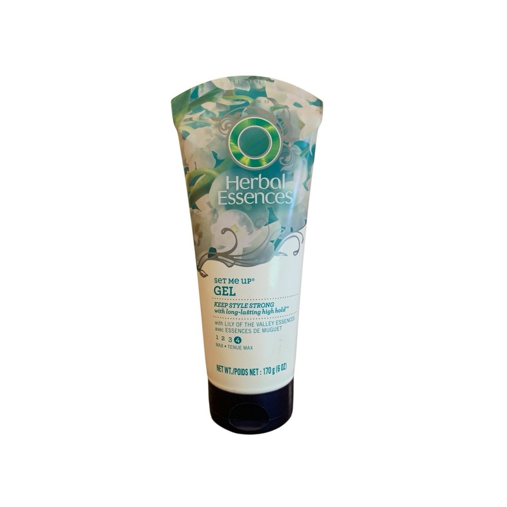 Herbal Essences Set Me Up Gel Lily of the Valley 6 oz Max Hold 4 Hair Gel